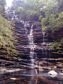 A maravilhosa Cachoeira do Fundão, no Canyon do 21, em Lençóis, na Chapada Diamantina - BA